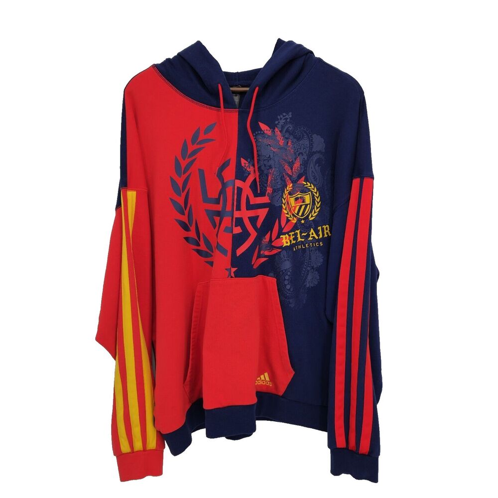 Adidas Mens D.O.N. X Bel-Air Athletics Basketball Sweatshirt Hoodie Size XL